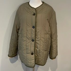 NWOT tags- ASOS reversible Army bomber- size xs